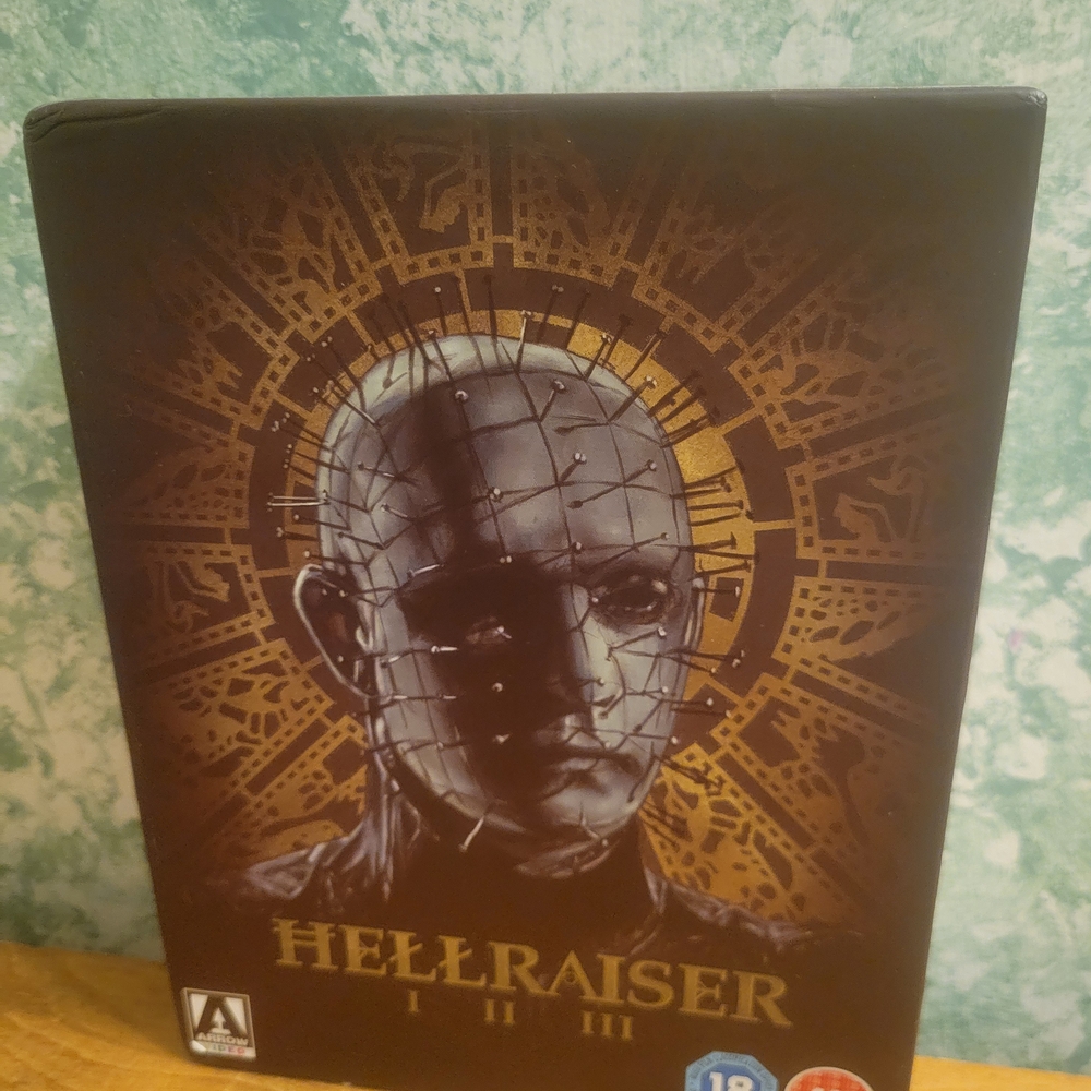 Hellraiser I-III Blu-ray Box Set Arrow Video Region B
